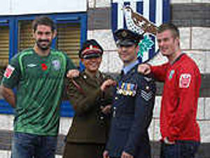 Supporting image for story: Clubs join forces for Poppy Appeal