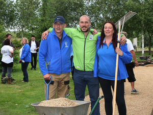 Supporting image for story: Lottery winners dig in to honour heroes 