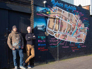Supporting image for story: Digbeth nightlife mapped out in new street art work