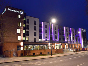 Supporting image for story: Burglar set off fire alarm to get to alcohol at Shrewsbury Premier Inn, helped himself then smashed bottles on the floor