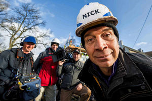 Supporting image for story: Pictures: DIY SOS star arrives in Shropshire in the Nick of time