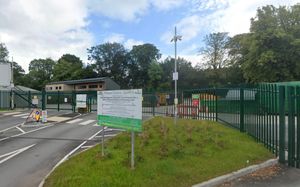 Brecon Recycling Centre. From Google Streetview