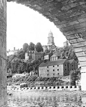 The caption in September 1961 reads: 'Bridgnorth, still as picturesque as ever, and continues to attract visitors from all over the Midlands.'