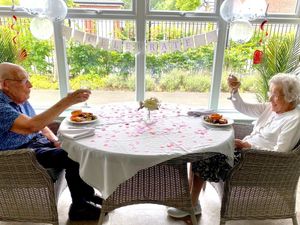 Supporting image for story: Nonagenarian couple advise others to ‘never be bossy’ on their 73rd wedding anniversary