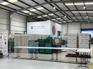 The Sir Peter Rigby Coronation Food Hub has been launched in Birmingham. PIC: Gurdip Thandi LDR