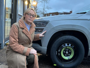 Supporting image for story: 'Fix the Rabbit Run!' Motorist suffers two punctures in two days on busy commuter route between West Midlands and Shropshire