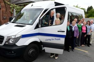 Supporting image for story: Newport care centre buys new £40,000 bus after big donation