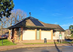 The repurposed TIC in Builth Wells. Picture: BWCS