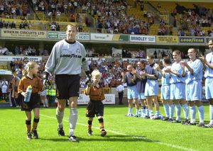 Mike Stowell has joined in the tributes, here pictured at his testimonial match in 2000