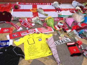 Supporting image for story: In pictures: Tributes left at Banks's Stadium to Walsall fans killed in Sousse beach attack in Tunisia