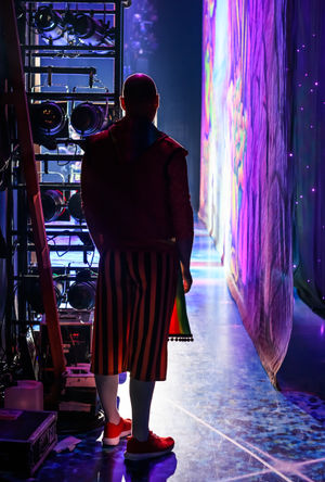 Behind the scenes of Peter Pan at Birmingham Hippodrome. Picture by Simon Hadley