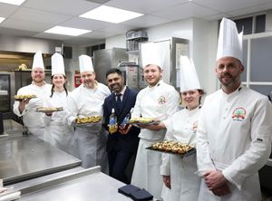 Supporting image for story: Powys chefs enjoy a day at Downing Street 