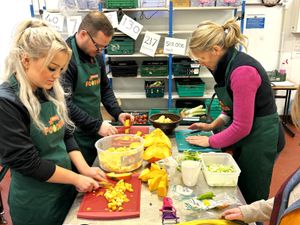 Supporting image for story: Academy trust staff cook up tasty treats for the community at Shrewsbury Food Hub