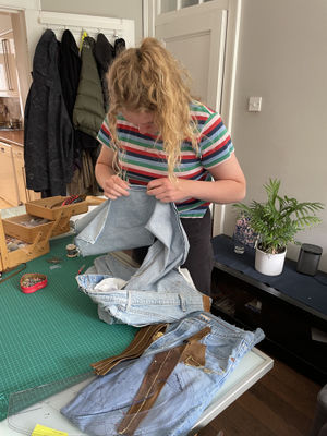 Ella works on a commission