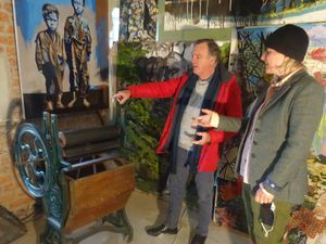 Supporting image for story: Art exhibiton in Llanfyllin workhouse