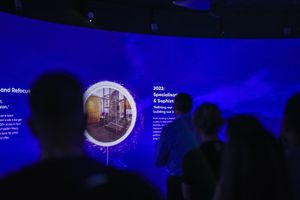 A glimpse into the immersive igloo experience.