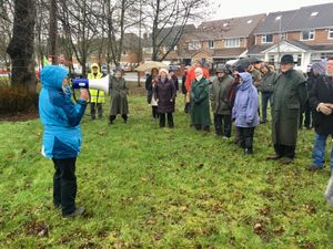 Supporting image for story: Walsall protests to continue to save trees on Sprint Bus route