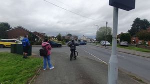 Armed police are at the scene in Moathouse Lane, Wolverhampton.