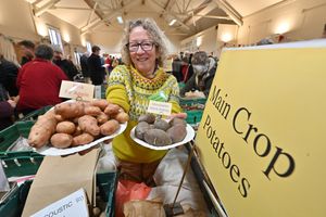 Rachel Strivens, chair of the organisers Shropshire Organic Gardeners.
