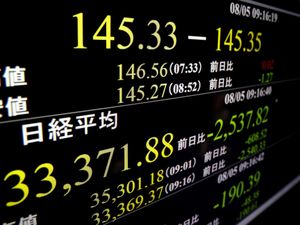 Supporting image for story: Japan’s Nikkei 225 index plunges as world markets react to US economy fears