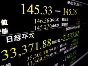 Supporting image for story: Japan’s Nikkei 225 index plunges as world markets react to US economy fears