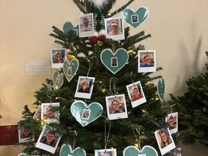 Supporting image for story: Local opticians light up Christmas tree celebrating customers in their specs