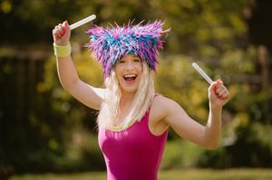 Lish Crutchley is holding a charity virtual fitness rave