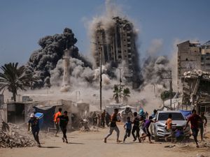 Supporting image for story: Israel tells Gaza City residents to move to safe zone as it expands operations