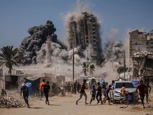 Supporting image for story: Israel tells Gaza City residents to move to safe zone as it expands operations