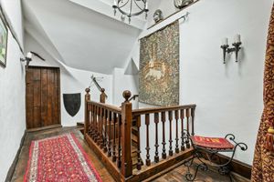 Burlton Hall's renovations have preserved its period features, picture via: Rightmove and Knight Frank