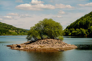 Lake Vyrnwy in Powys