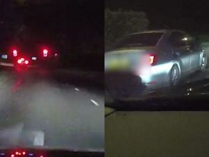 Supporting image for story: Watch moment uninsured provisional West Midlands driver reaches 110mph on dodgy tyre