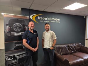 L-R: Jon Stone (Frederick Cooper) and Sam Hufton (Pull the Pin)