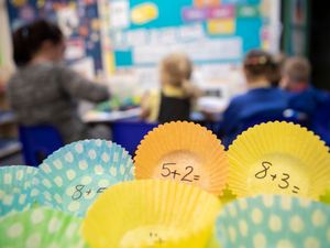 Children at a primary school