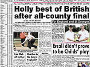 Supporting image for story: Ercall not Childs' play
