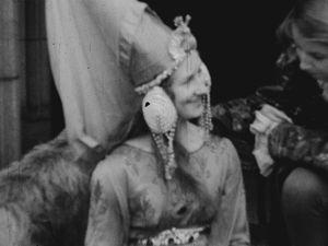 Supporting image for story: Old films reveal world of make believe at Chirk Castle