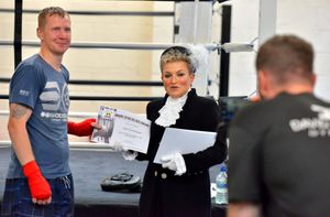 High Sheriff Dean Harris with Lee Ecclestone from Telford.