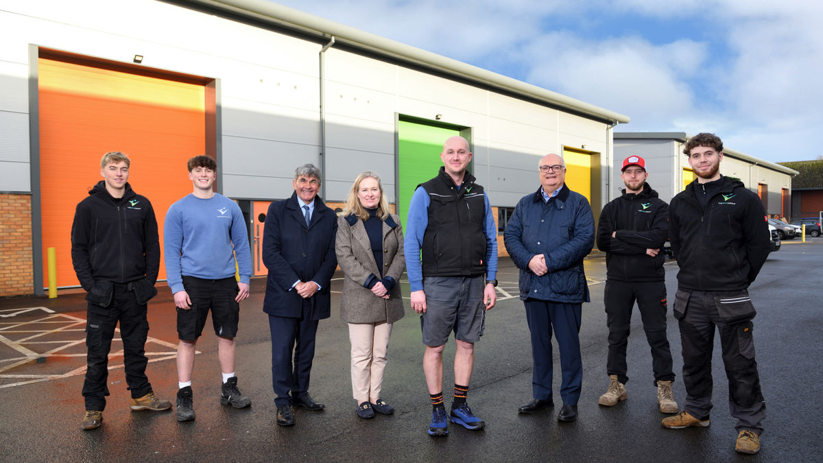 Expanded warehouse facilities for The Halo Group in Shrewsbury