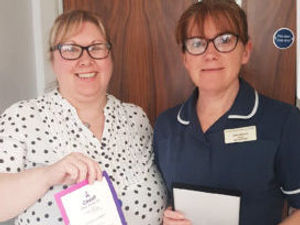 Supporting image for story: Shrewsbury nurse Jean wins national award