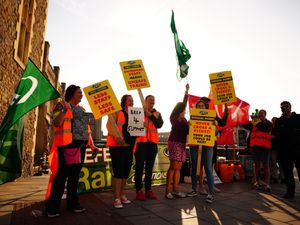 Supporting image for story: Travel chaos as thousands of rail workers strike over jobs, pay and conditions