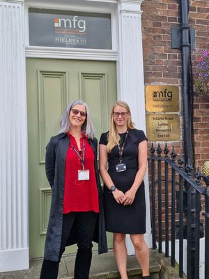 Susie O’Hagan and Lucy Beaumont