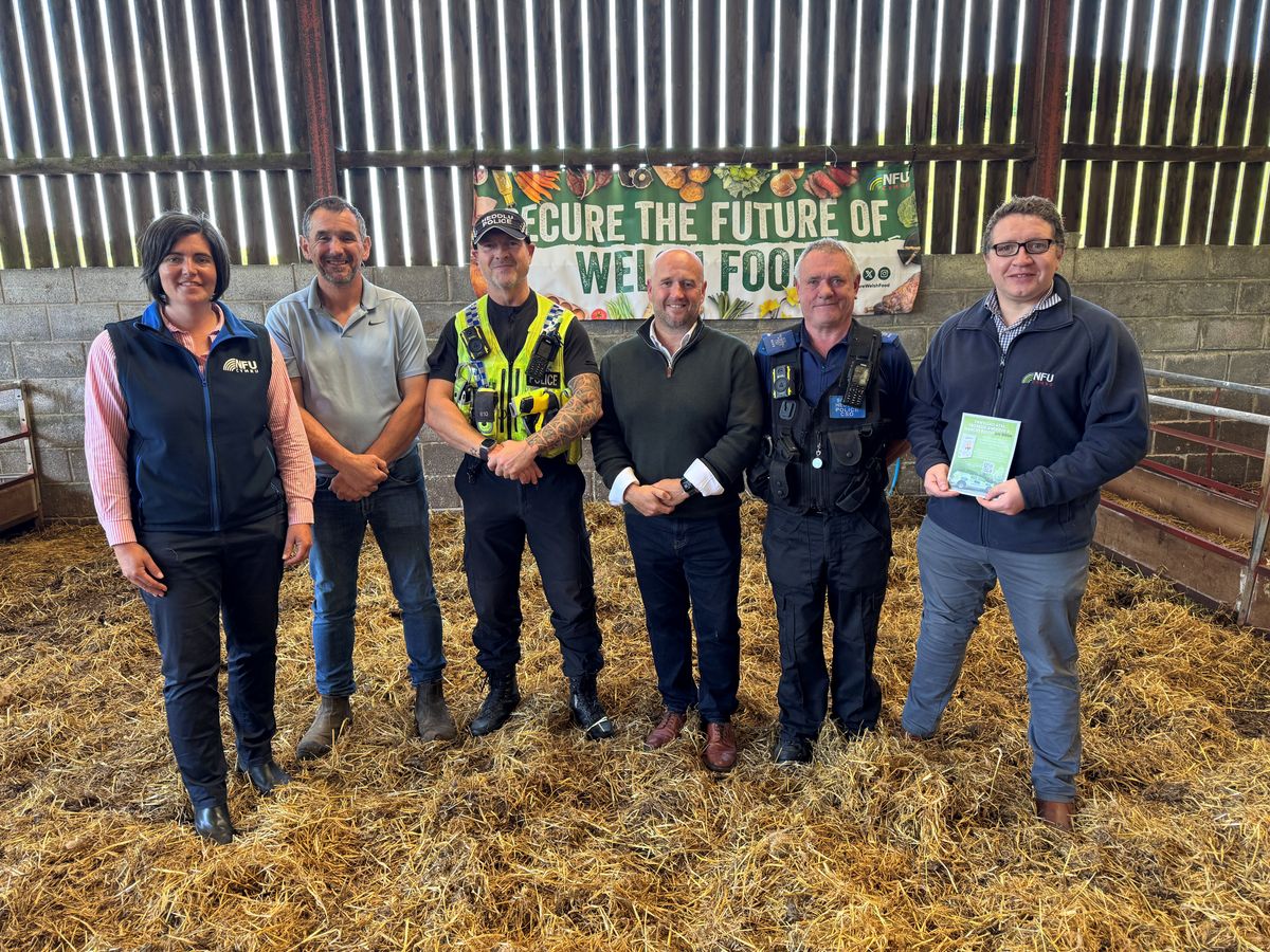 On-farm event sees farmers call for Rural Crime Inspector in Dyfed-Powys
