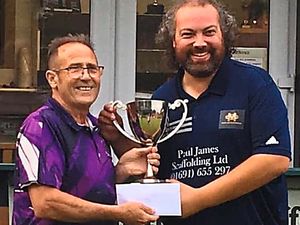 Supporting image for story: Shropshire's Callum Wraight equals record of 26 bowls trophies