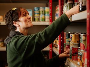 Food bank manager, Liz Jermy 