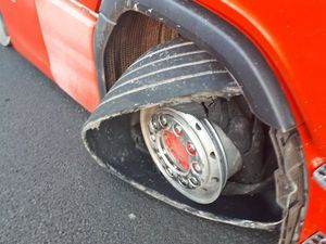 Supporting image for story: Lorry with blown tyre causes delays on A5 near M54 junction