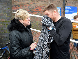 James with mum Dorothy