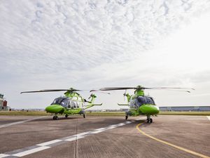 Supporting image for story: The Air Ambulance Service announces rebrand and new name for children’s service – now the National Children’s Air Ambulance