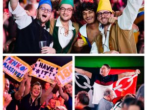 Supporting image for story: Grand Slam of Darts: 46 fun photos reliving the best fan moments over the years as darts fever returns to Wolverhampton