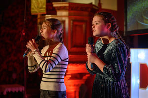 Tahlia Wright (Year 9) and Abigail Higgott (Year 7) who will be the school's Matildas in April 2025