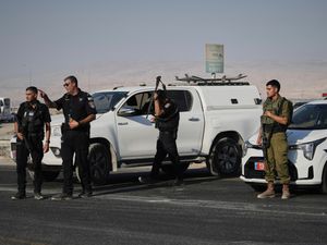 Supporting image for story: Gunman kills two at Israeli-run crossing between West Bank and Jordan